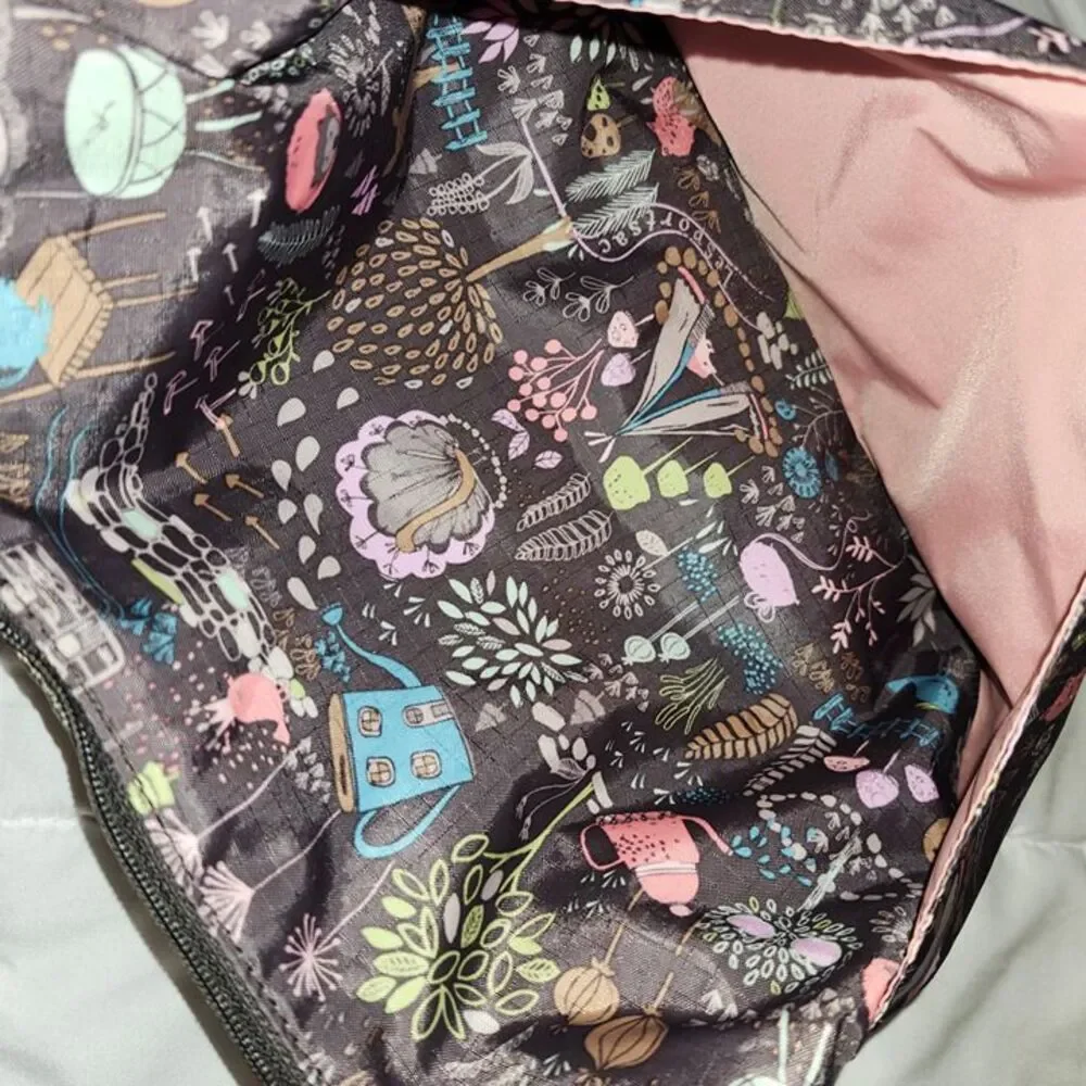 Lesportsac THISTLE CLEO Purse Bag CUTE Fox Deer Mouse Fox Hedgehog Kawaii LSS